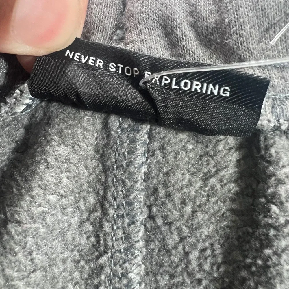 THE NORTH FACE Sweatpants‎ Mens XL Gray Fleece Never Stop Exploring A5A6S